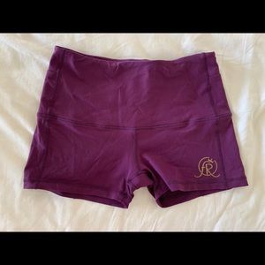 Plum Workout Shorts